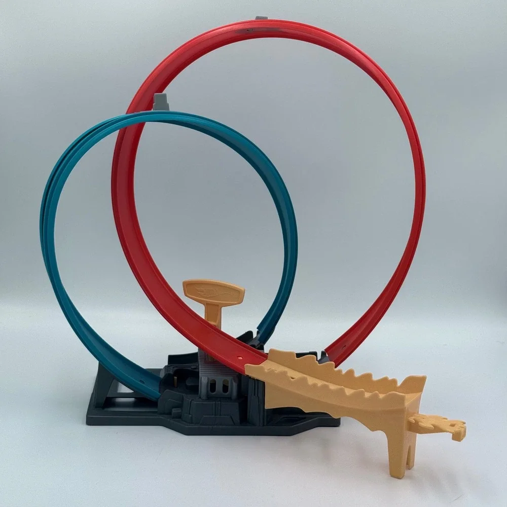 Hot Wheels Energy Track V8479 Incomplete Set for Parts Repair Base Loops 2011